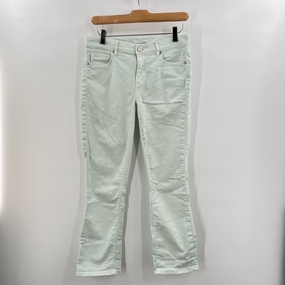 Loft Anne Taylor Modern Kick Crop Jeans Ladies Size 26/2 - Picture 5 of 10